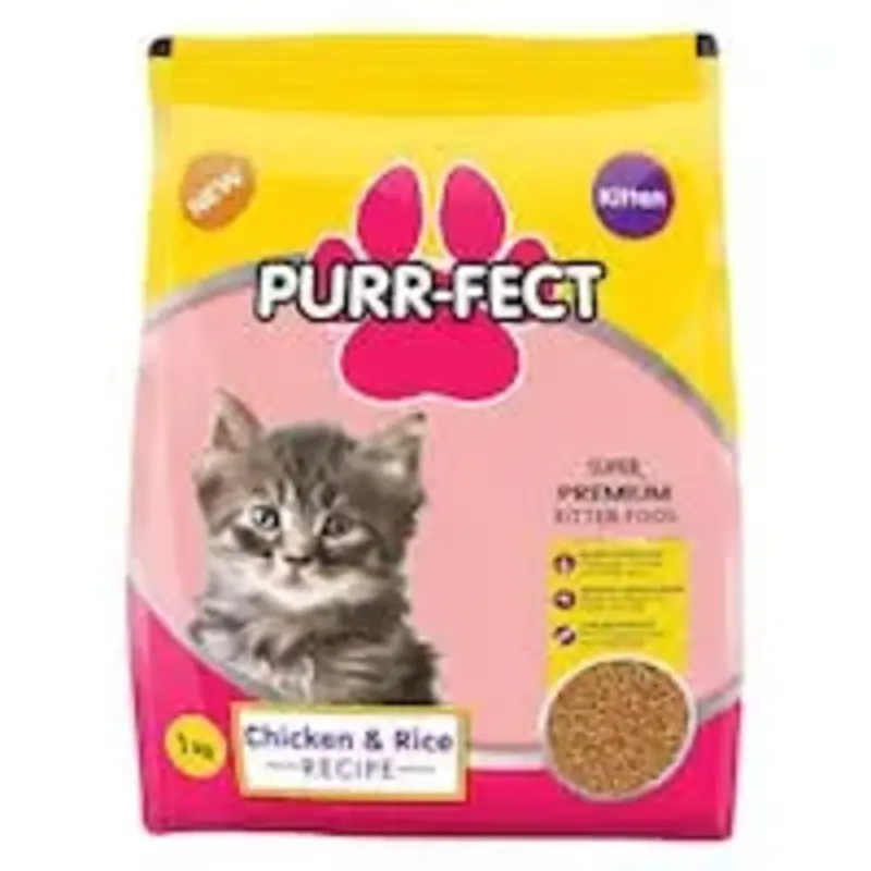 purrfect kitten chicken rice 1kg